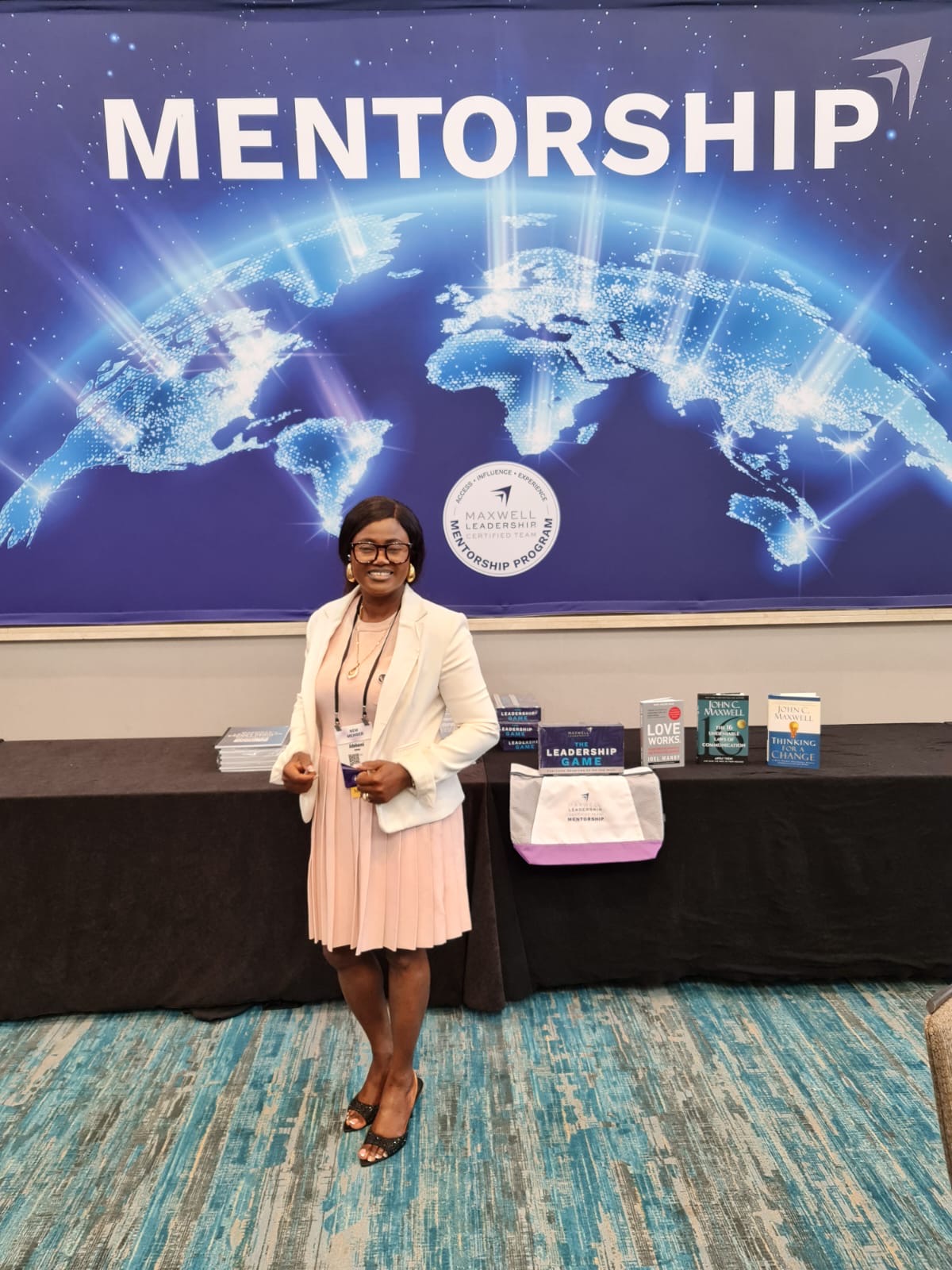 Kemi Areola at the Maxwell Leadership Mentorship Programme