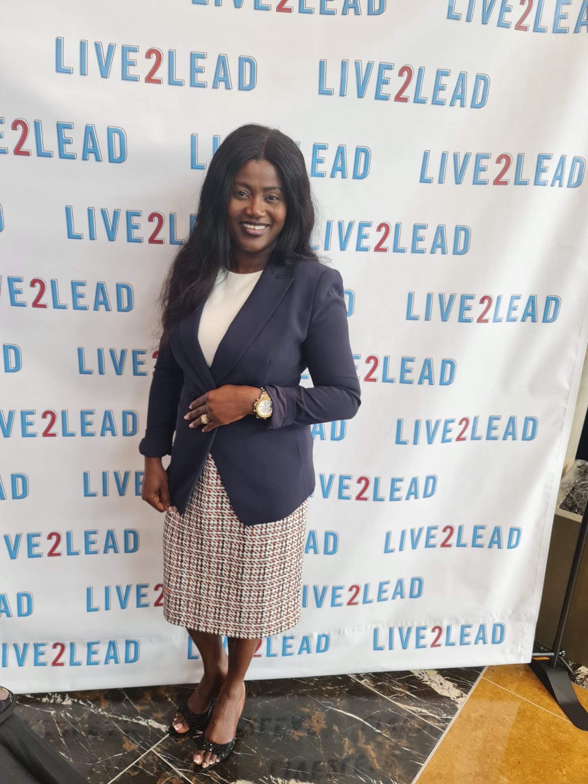 Kemi Areola at a Live2Lead event